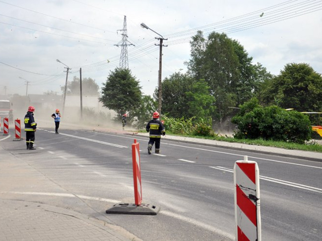 TRZEBINIA. Tragedia na budowie