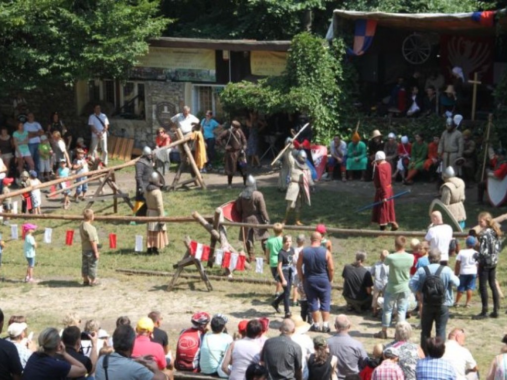 Turniej rycerski na zamku Lipowiec 10-11.08.2013 r.