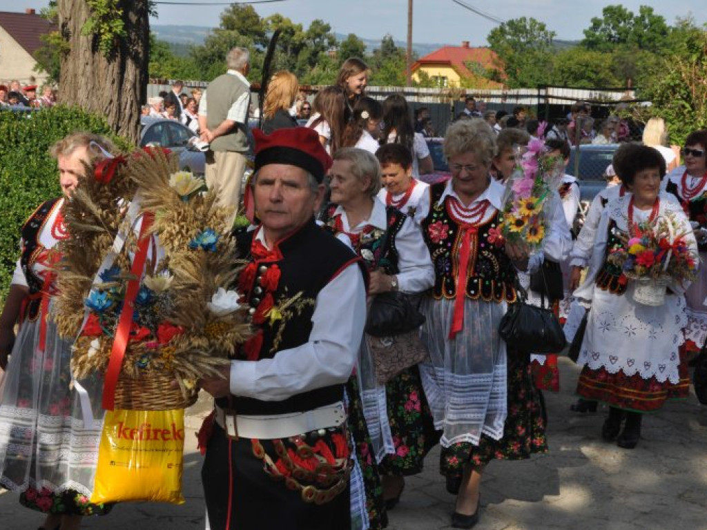 ZALAS. Papugi na gminnych dożynkach