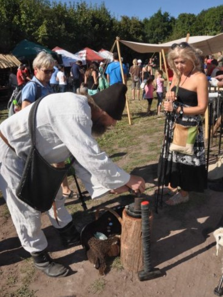II Turniej o Topór Andrzeja Tenczyńskiego na zamku Tenczyn 7-8.09.2013 r.