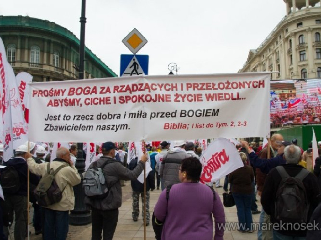 Manifestacja ZZ Kontra w Warszawie (zdjęcia)