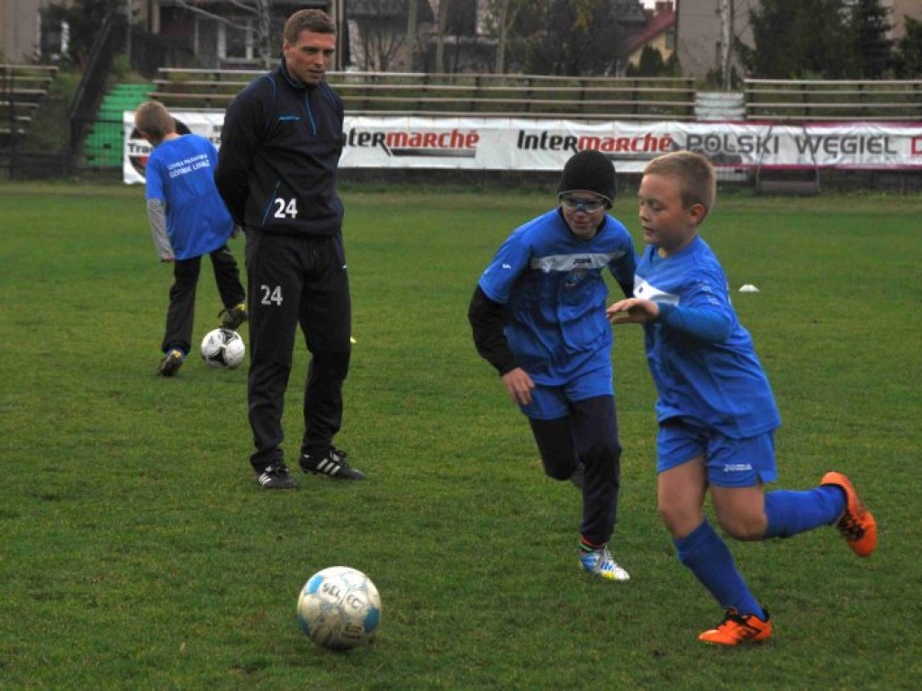 Trening Macieja Iwańskiego z zawodnikami Górnika Libiąż - 6.11.2013 r.