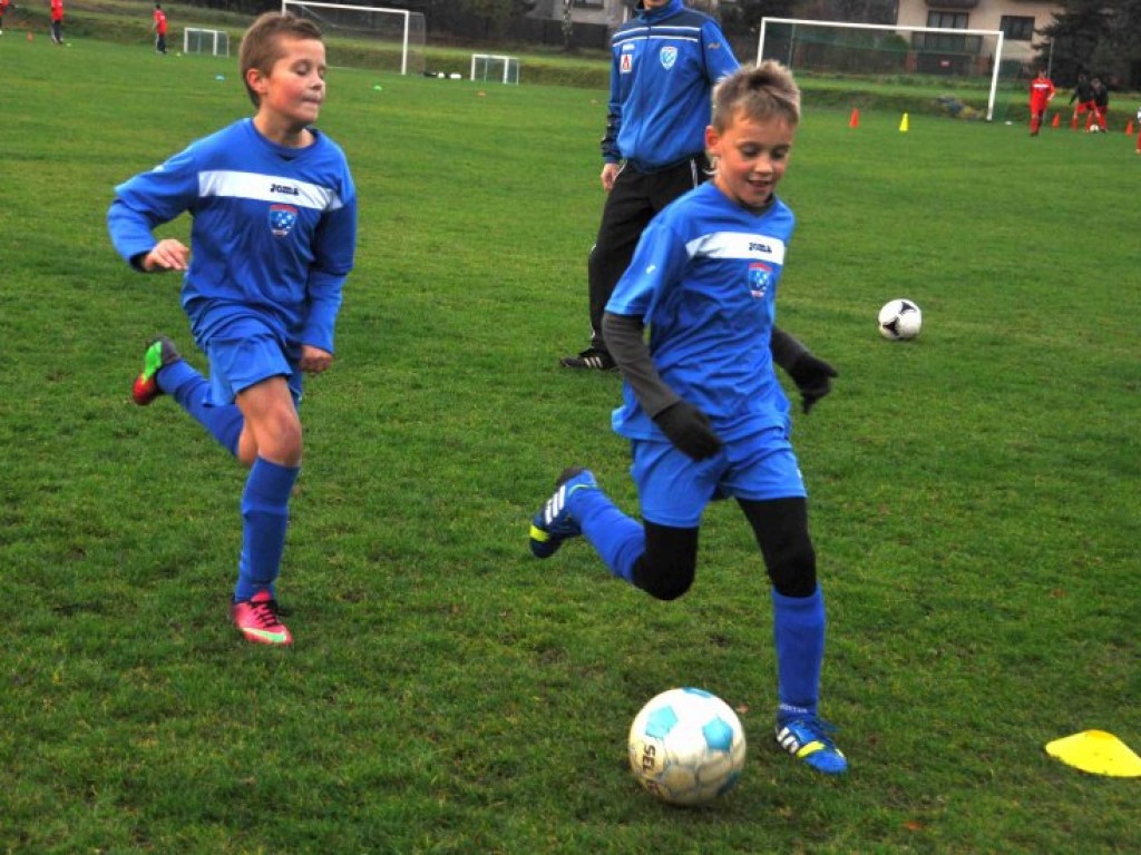 Trening Macieja Iwańskiego z zawodnikami Górnika Libiąż - 6.11.2013 r.