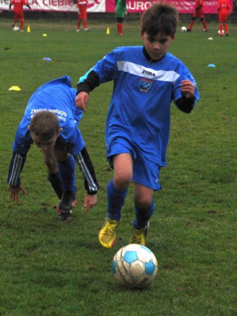 Trening Macieja Iwańskiego z zawodnikami Górnika Libiąż - 6.11.2013 r.