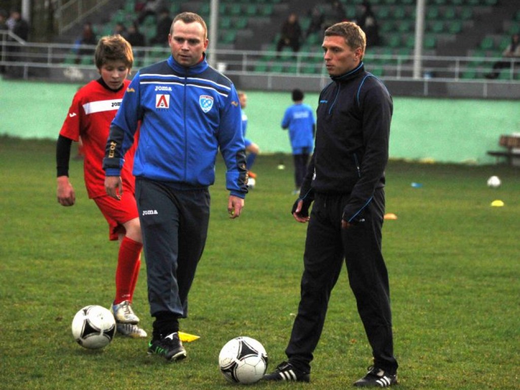 Trening Macieja Iwańskiego z zawodnikami Górnika Libiąż - 6.11.2013 r.