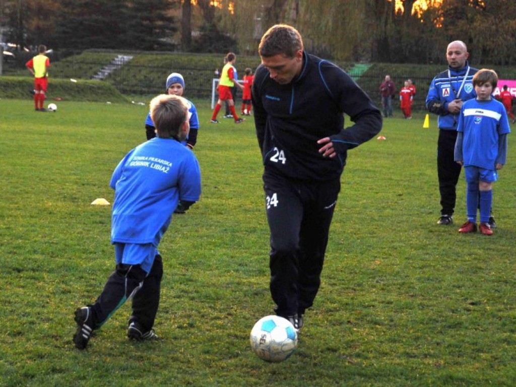 Trening Macieja Iwańskiego z zawodnikami Górnika Libiąż - 6.11.2013 r.