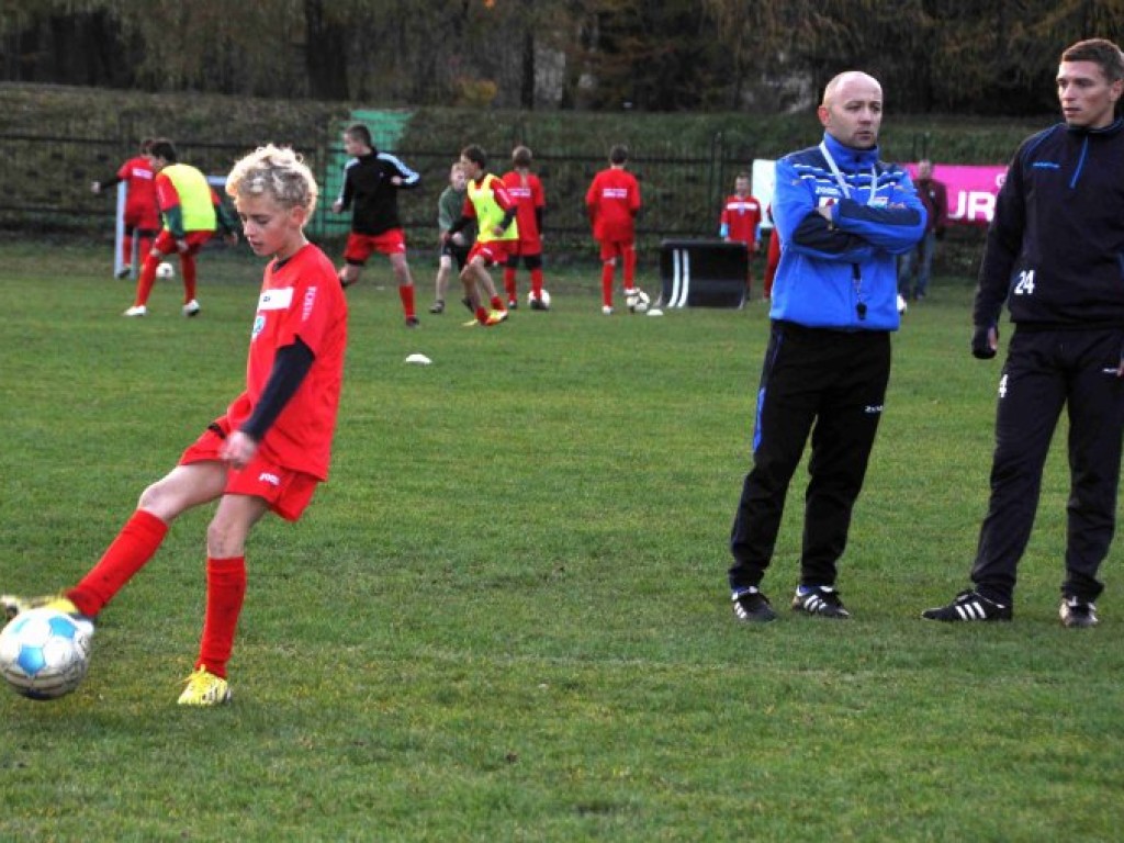 Trening Macieja Iwańskiego z zawodnikami Górnika Libiąż - 6.11.2013 r.