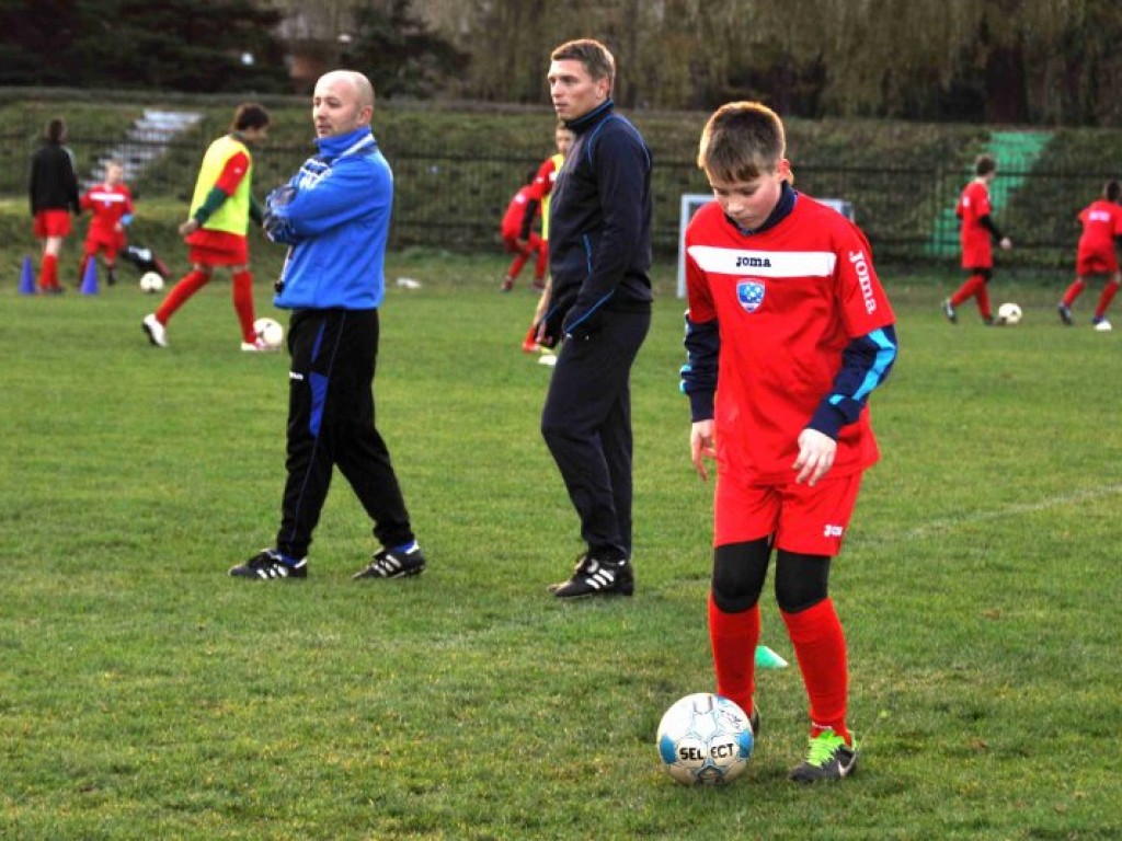 Trening Macieja Iwańskiego z zawodnikami Górnika Libiąż - 6.11.2013 r.