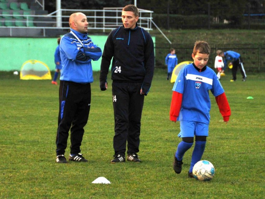Trening Macieja Iwańskiego z zawodnikami Górnika Libiąż - 6.11.2013 r.