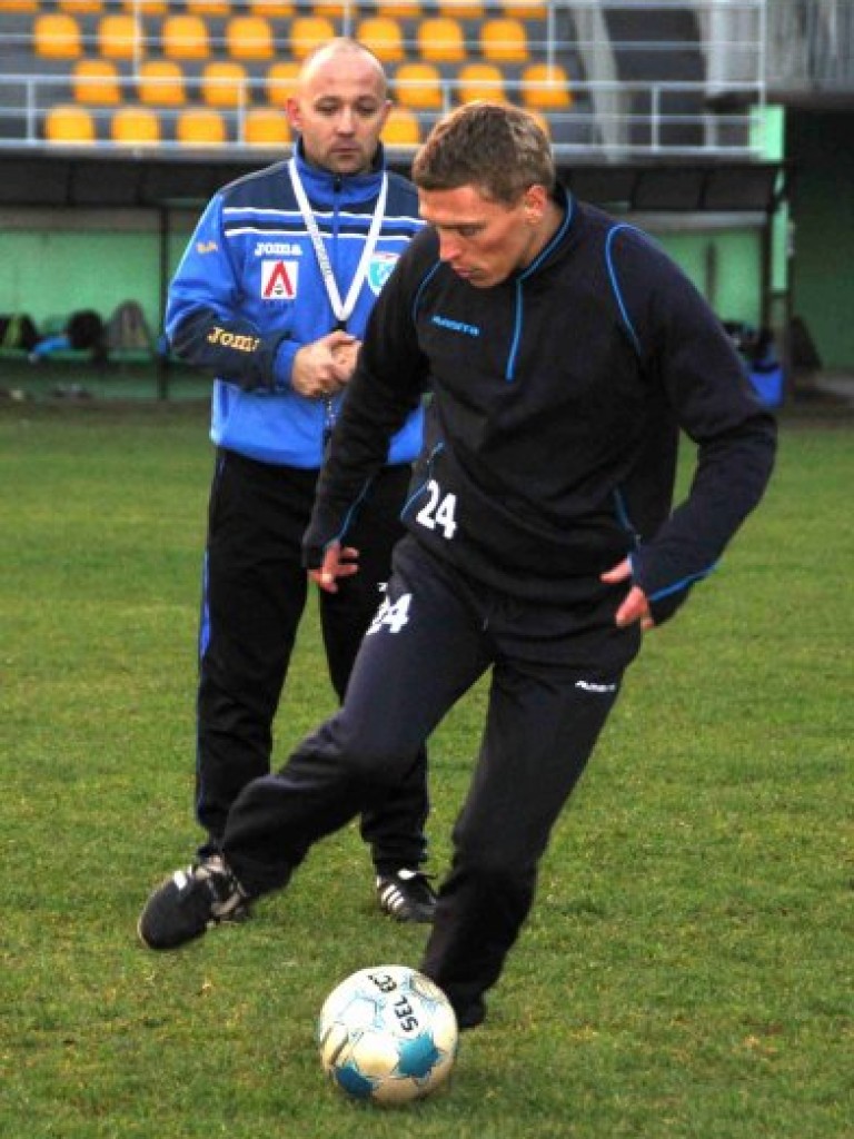 Trening Macieja Iwańskiego z zawodnikami Górnika Libiąż - 6.11.2013 r.