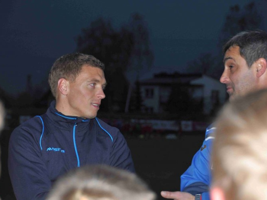 Trening Macieja Iwańskiego z zawodnikami Górnika Libiąż - 6.11.2013 r.
