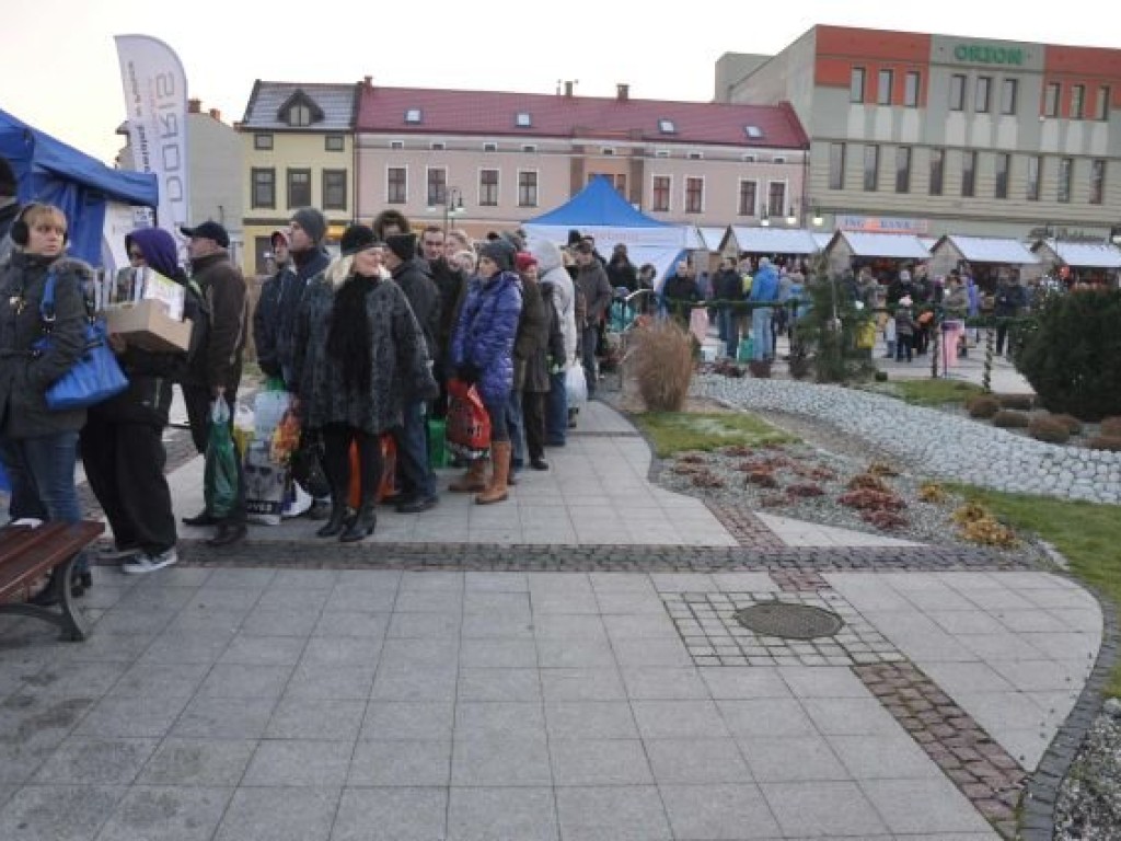 Wigilia na trzebińskim Rynku - 14.12.2013 r.