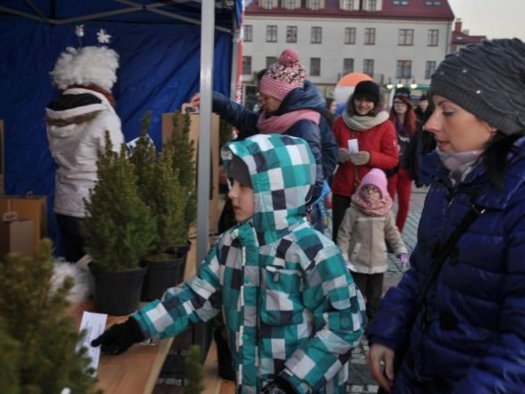 Wigilia na trzebińskim Rynku - 14.12.2013 r.
