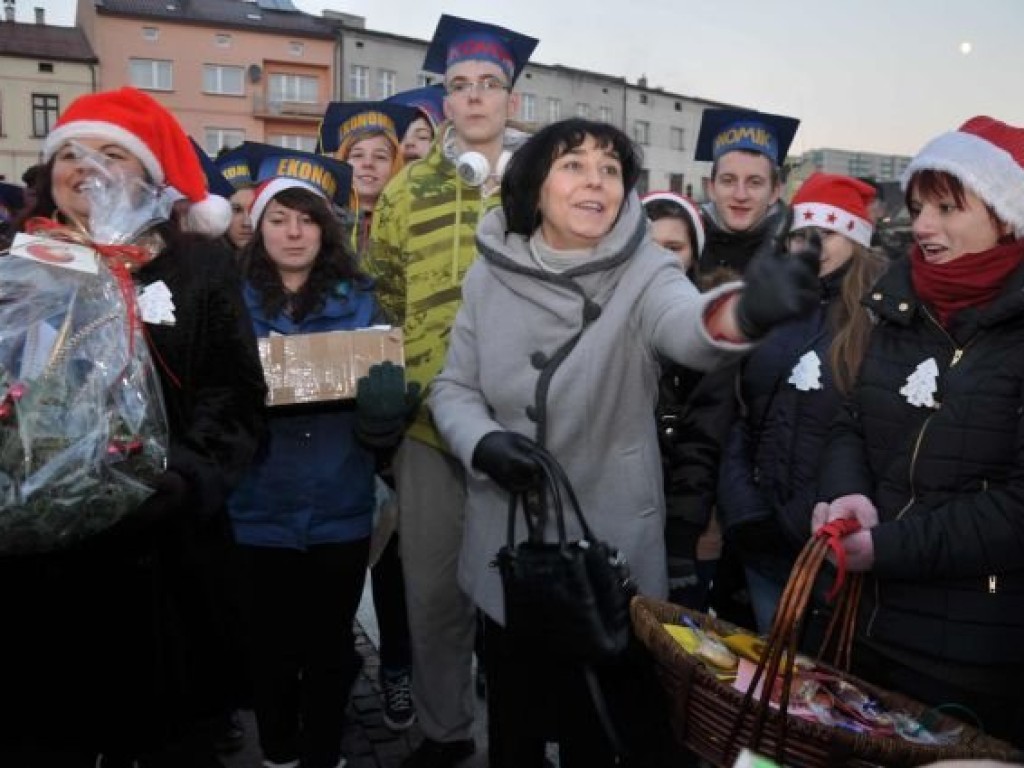 Wigilia na trzebińskim Rynku - 14.12.2013 r.