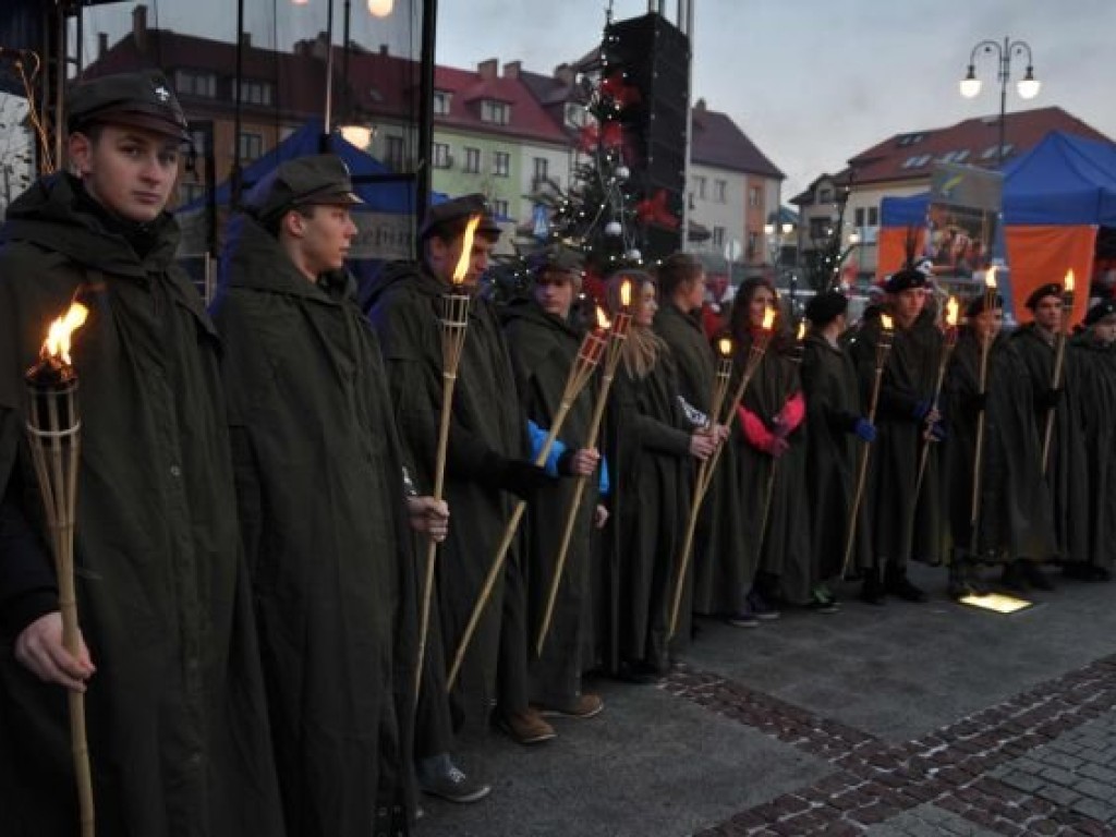 Wigilia na trzebińskim Rynku - 14.12.2013 r.