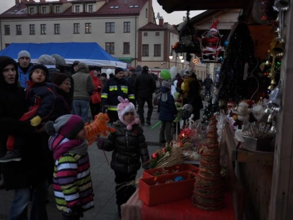Wigilia na trzebińskim Rynku - 14.12.2013 r.