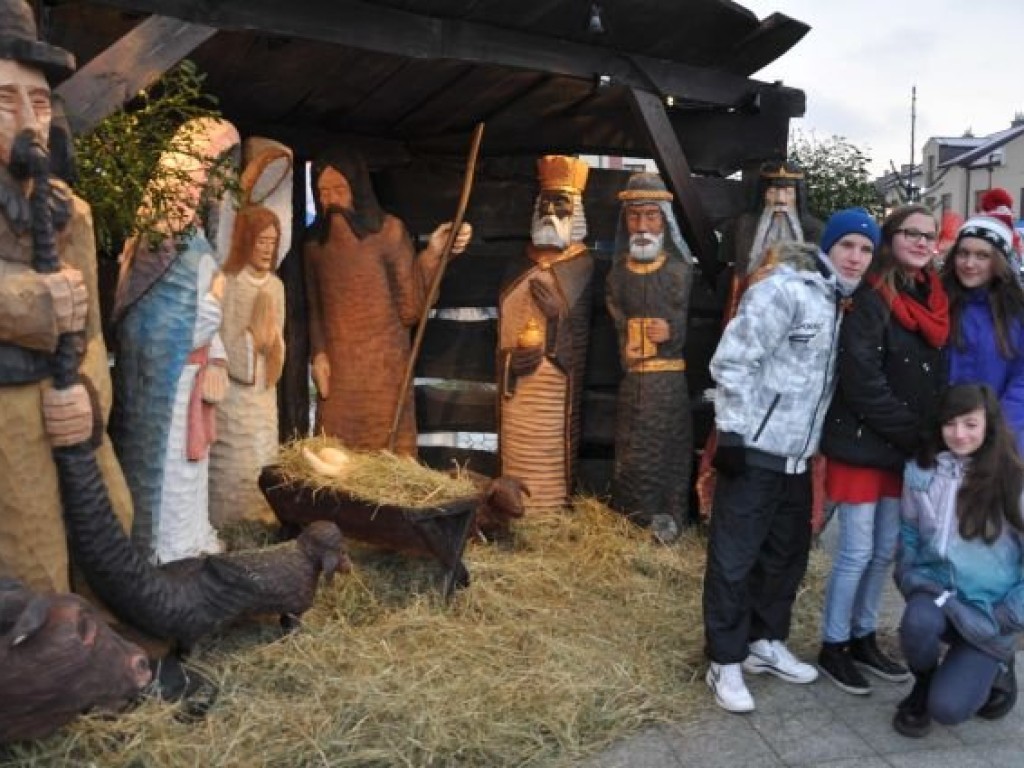 Wigilia na trzebińskim Rynku - 14.12.2013 r.