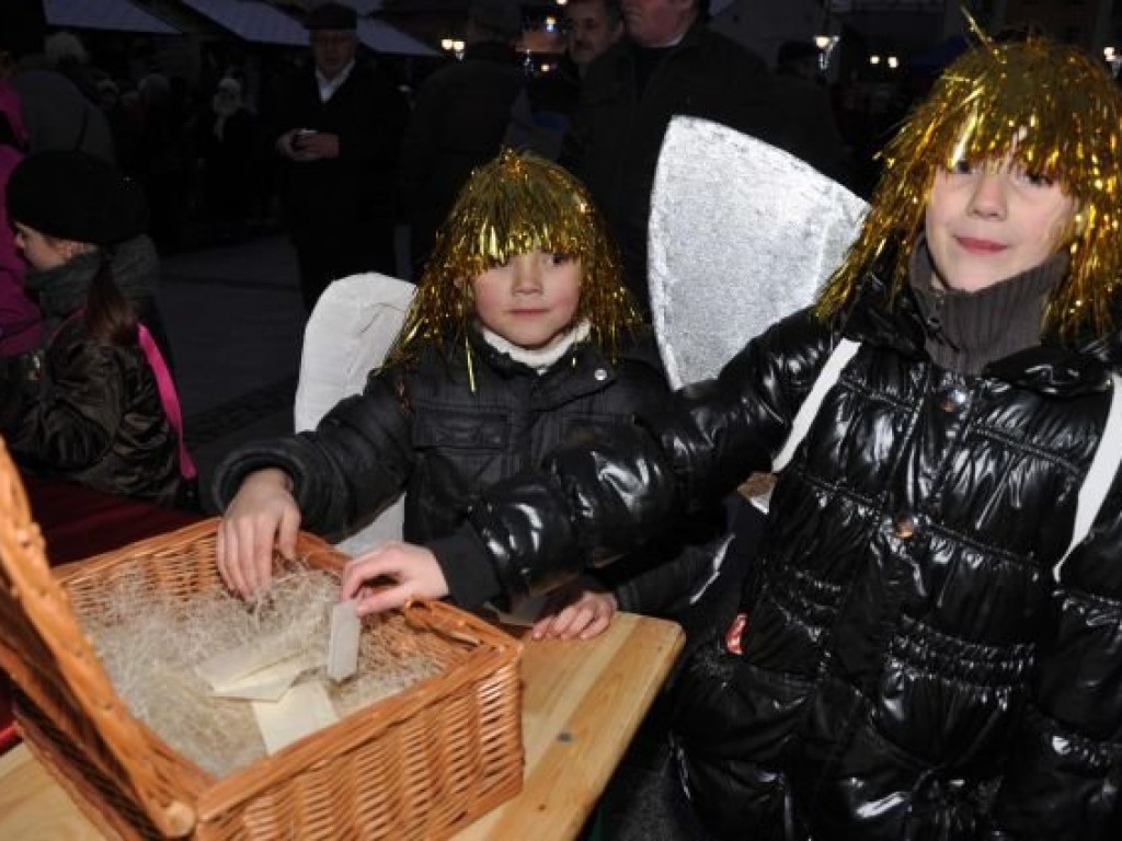 Wigilia na trzebińskim Rynku - 14.12.2013 r.