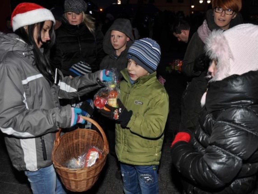 Wigilia na trzebińskim Rynku - 14.12.2013 r.