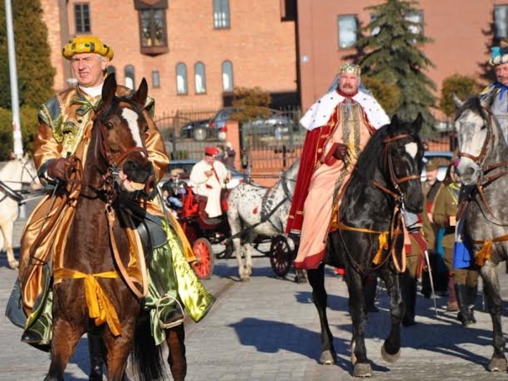 Trzej królowie i jasełka w Chrzanowie - 6.01.2014 r.