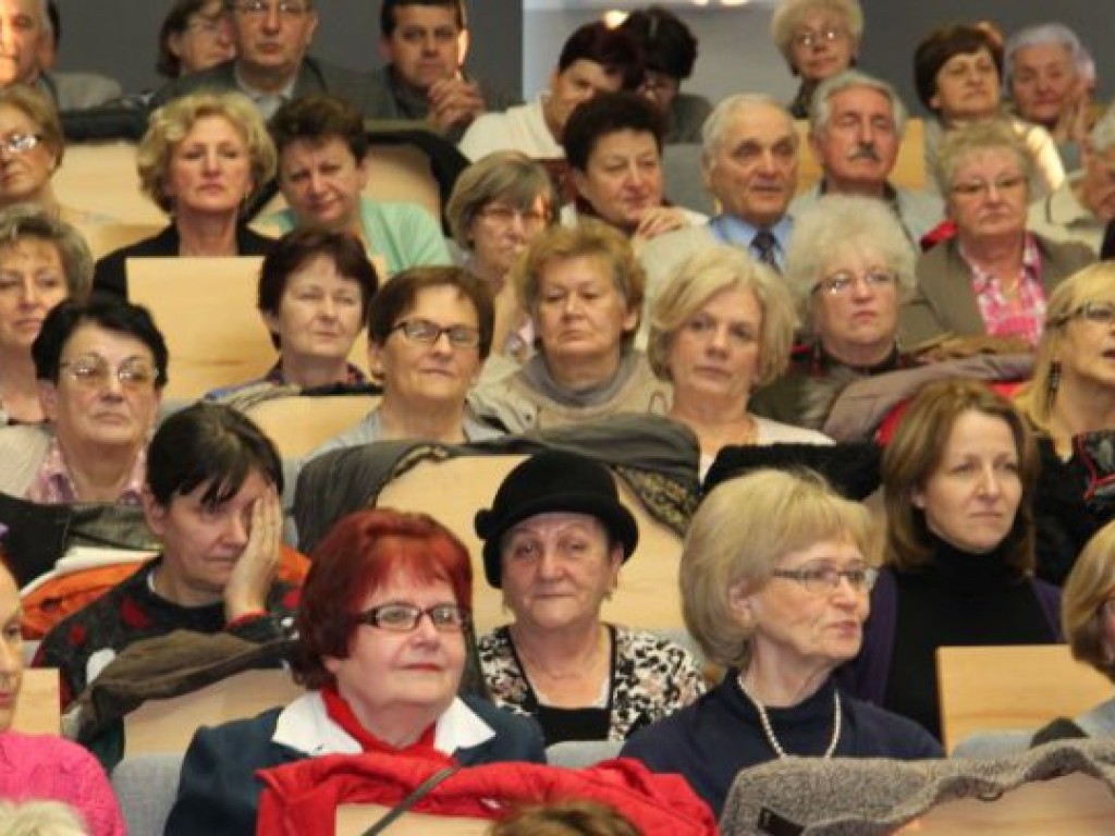 Perły wśród wykładowców Uniwersytetu Trzeciego Wieku - Chrzanów 20.02.2014 r.