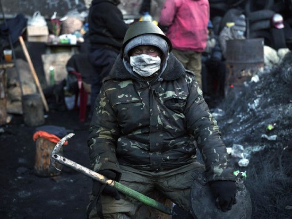 Obrońcy Majdanu i krwawy czwartek - 20.02.2014 r. - w Kijowie