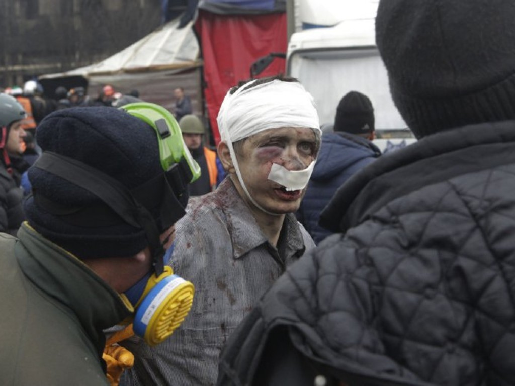 Obrońcy Majdanu i krwawy czwartek - 20.02.2014 r. - w Kijowie
