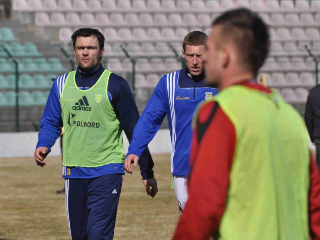 Mecz I ligi GKS Tychy - Arka Gdynia - 09.03.2014 r.