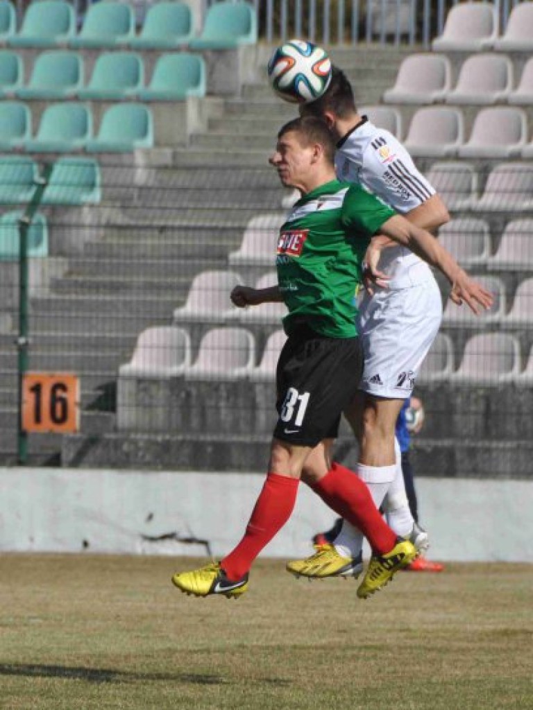 Mecz I ligi GKS Tychy - Arka Gdynia - 09.03.2014 r.