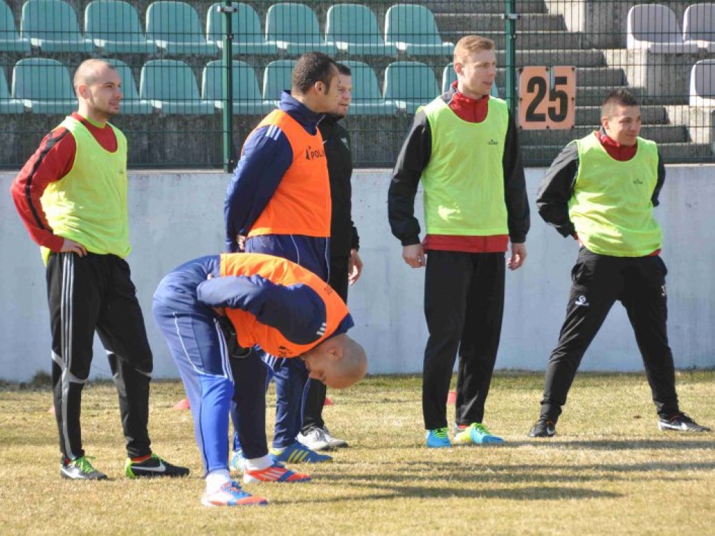 Mecz I ligi GKS Tychy - Arka Gdynia - 09.03.2014 r.