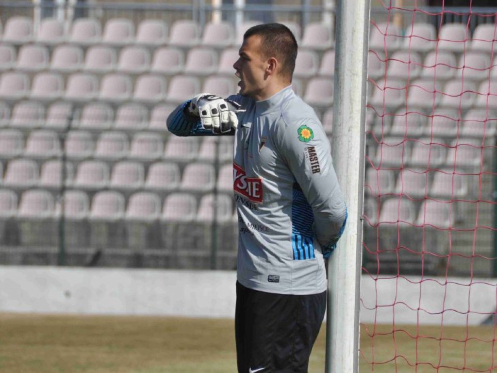 Mecz I ligi GKS Tychy - Arka Gdynia - 09.03.2014 r.