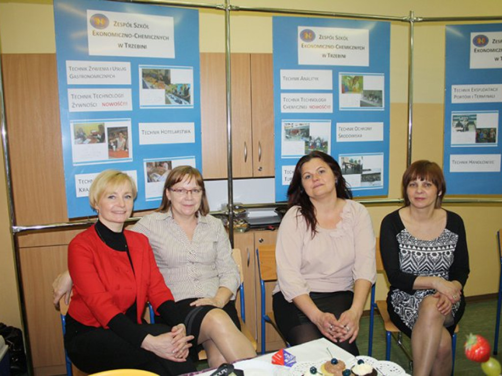 Chrzanowskim targiem... ZSECH na targach edukacyjnych
