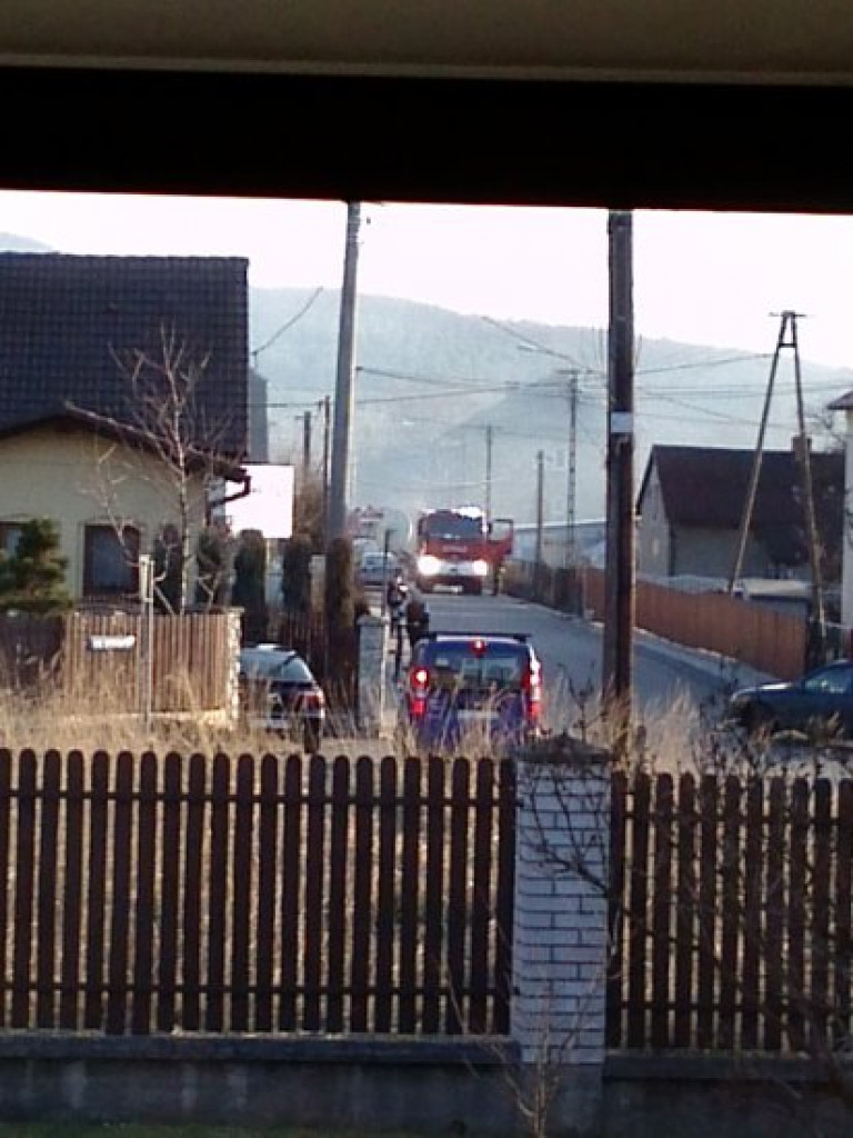 Pożar w Zagórzu