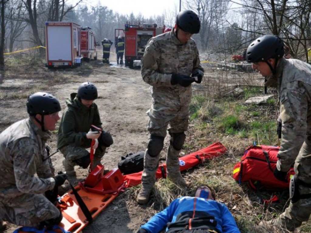Ćwiczenia służb ratowniczych w Chrzanowie – 29.03.2014 r.