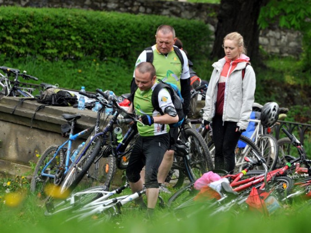 Rajd rowerowy Kraków - Młoszowa (26.04.2014 r.)