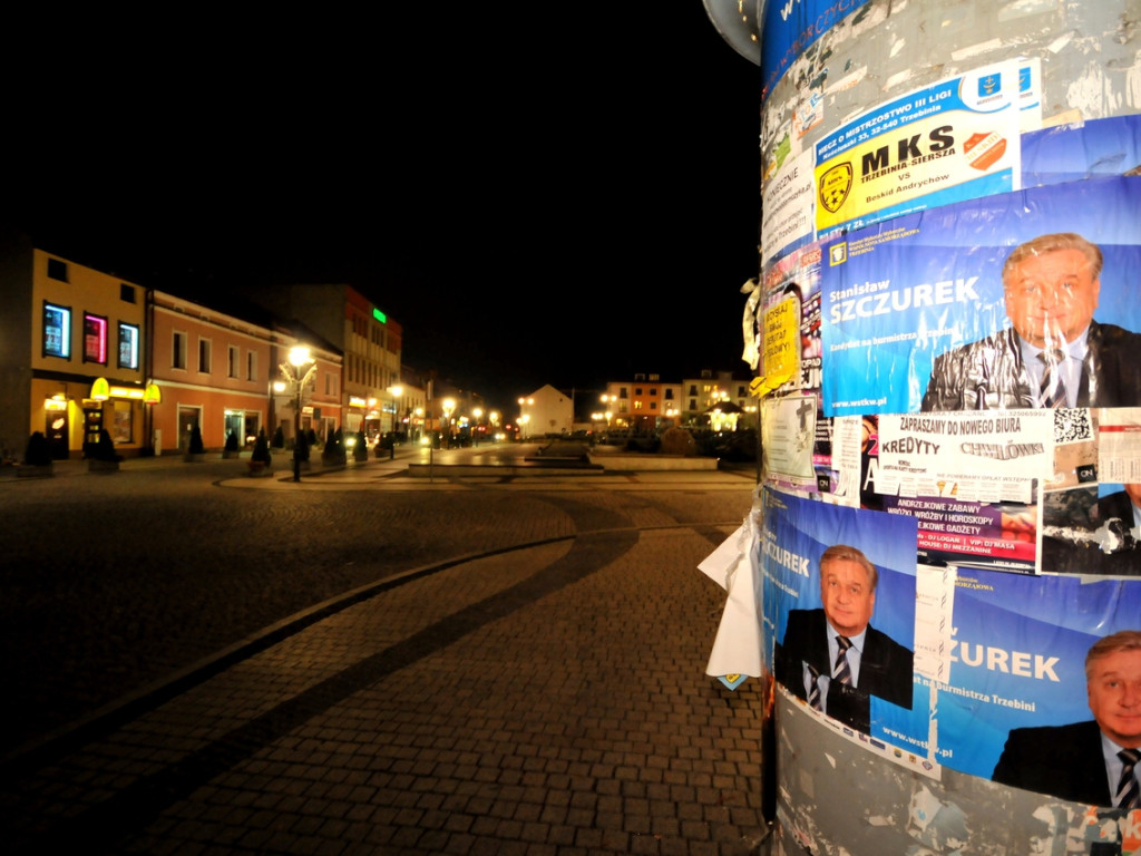 Ostatni dzień wyborów na ulicach Chrzanowa, Krzeszowic i Trzebini