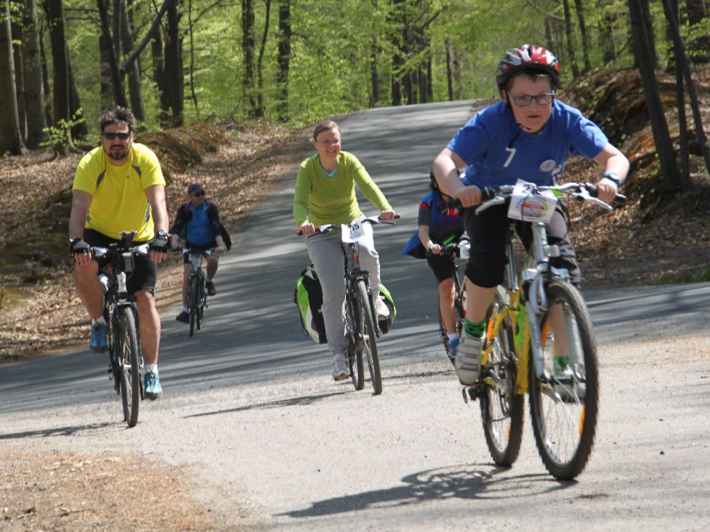 Rekreacyjny Rajd Rowerowy Kraków -Trzebinia 25.04.2015 r.