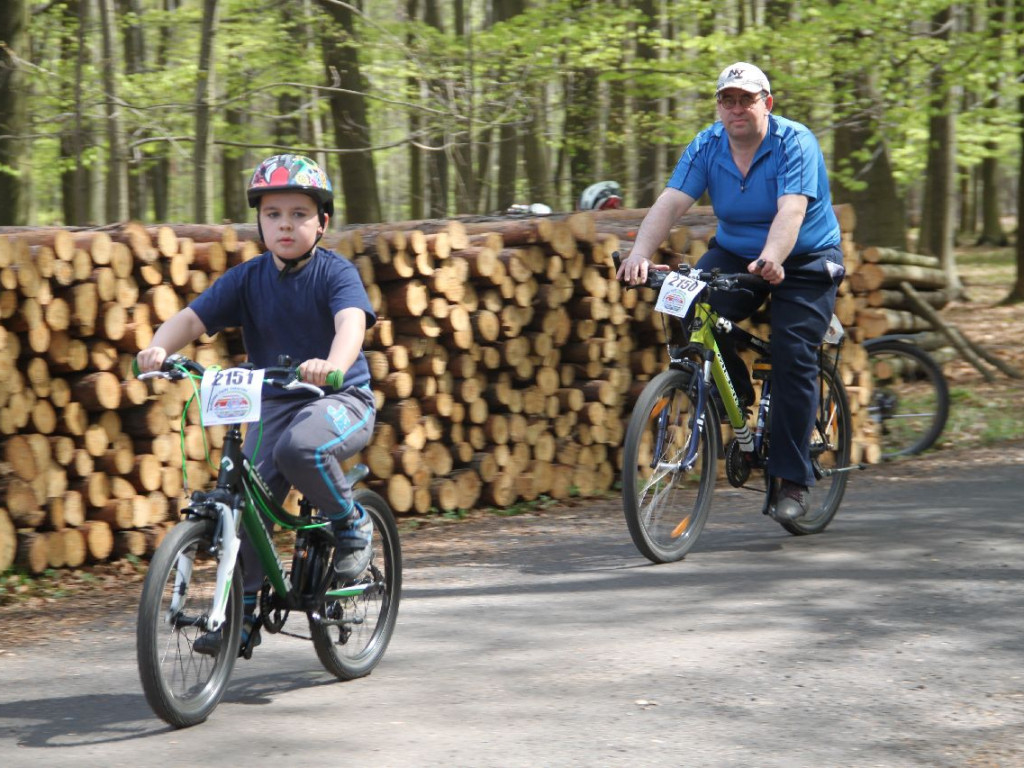 Rekreacyjny Rajd Rowerowy Kraków -Trzebinia 25.04.2015 r.