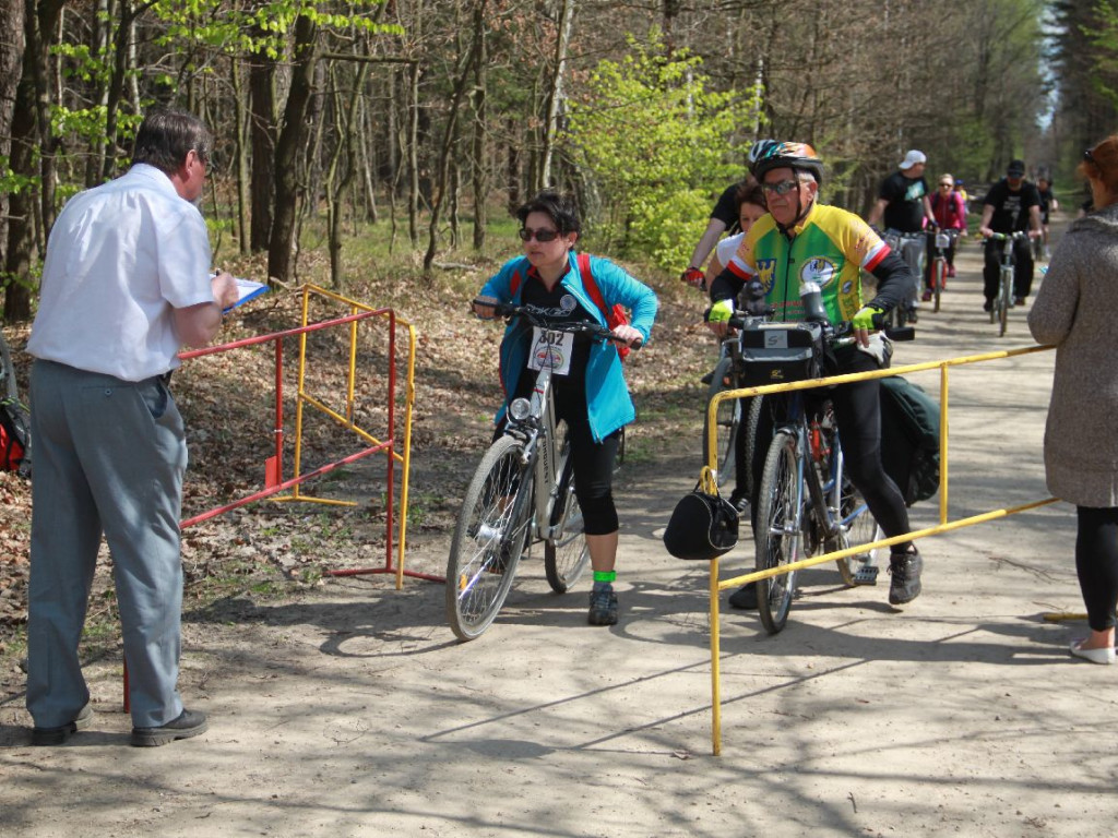 Rekreacyjny Rajd Rowerowy Kraków -Trzebinia 25.04.2015 r.