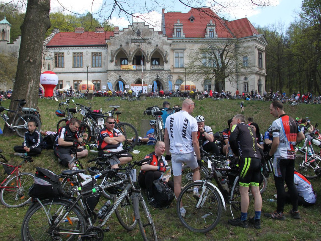 Rekreacyjny Rajd Rowerowy Kraków -Trzebinia 25.04.2015 r.