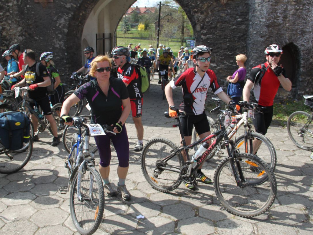 Rekreacyjny Rajd Rowerowy Kraków -Trzebinia 25.04.2015 r.