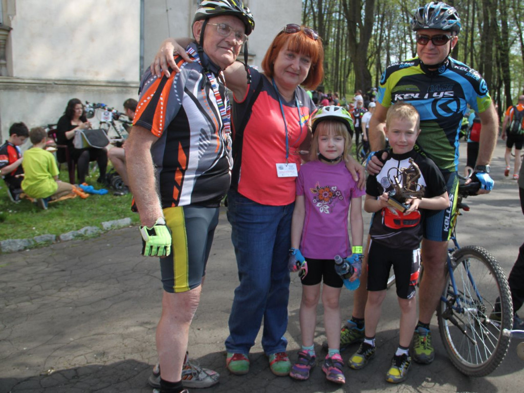Rekreacyjny Rajd Rowerowy Kraków -Trzebinia 25.04.2015 r.