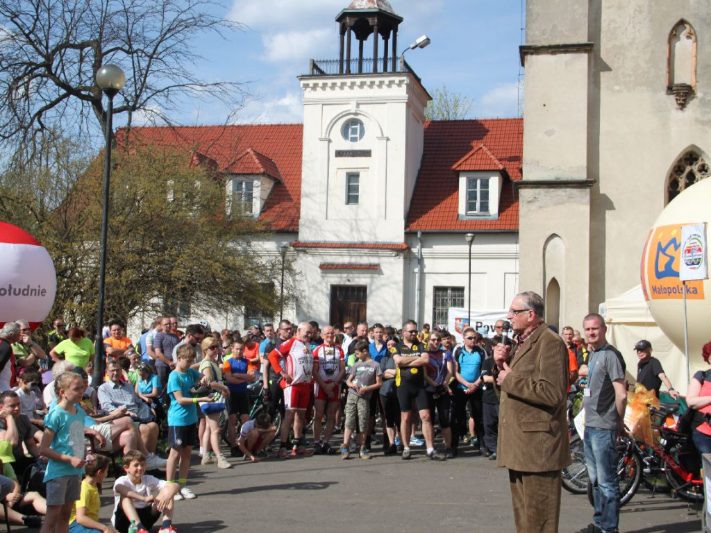 Rekreacyjny Rajd Rowerowy Kraków -Trzebinia 25.04.2015 r.