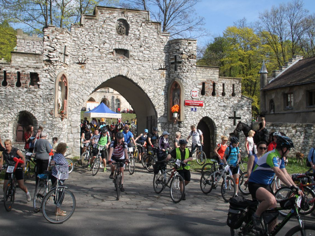 Rekreacyjny Rajd Rowerowy Kraków -Trzebinia 25.04.2015 r.