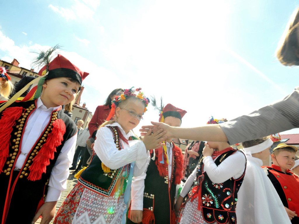 Rocznica uchwalenia Konstytucji i Dzień Strażaka na Rynku w Trzebini - 3.05.2015 r.