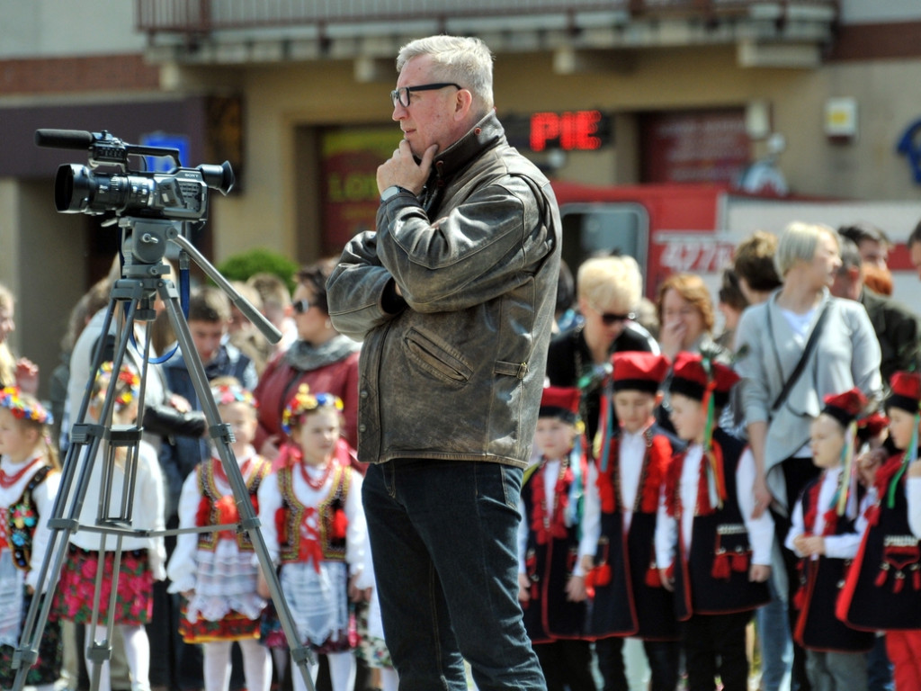 Rocznica uchwalenia Konstytucji i Dzień Strażaka na Rynku w Trzebini - 3.05.2015 r.