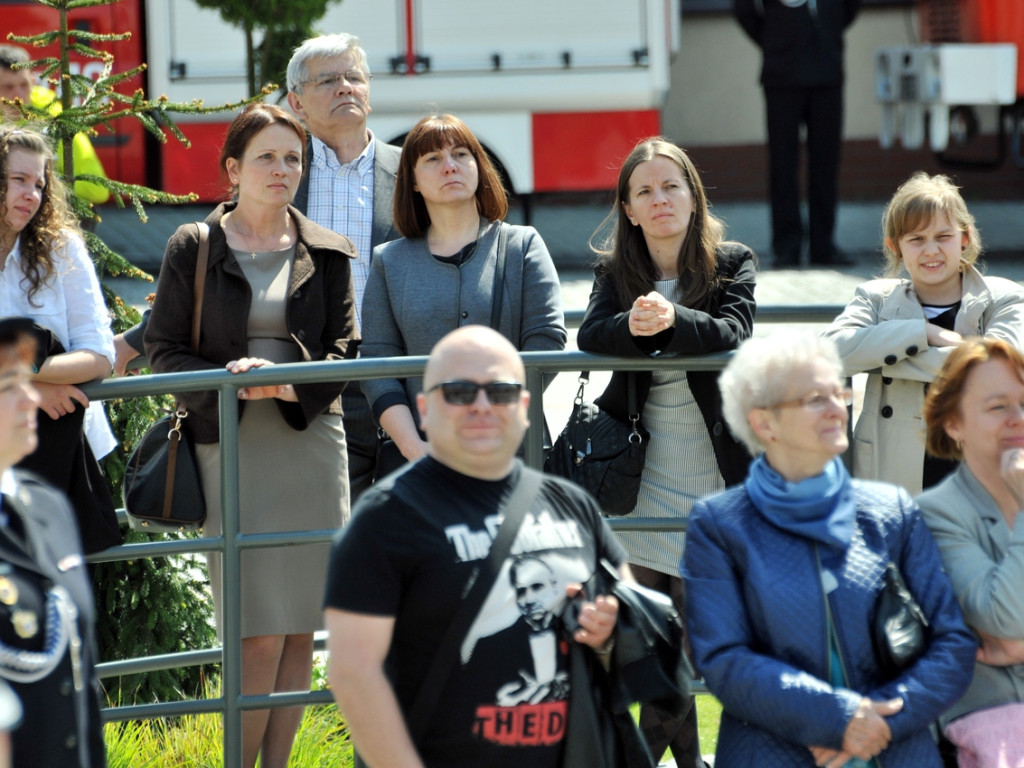 Rocznica uchwalenia Konstytucji i Dzień Strażaka na Rynku w Trzebini - 3.05.2015 r.