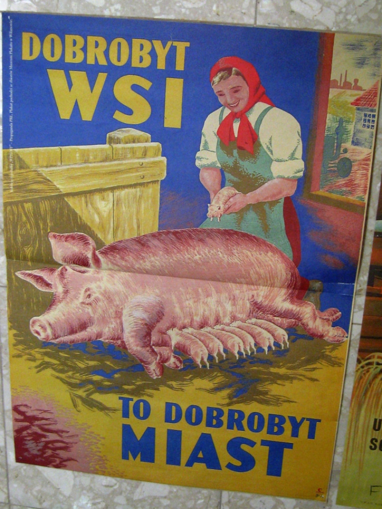 Wystawa Eksperyment PRL w MBP w Trzebini - maj 2015