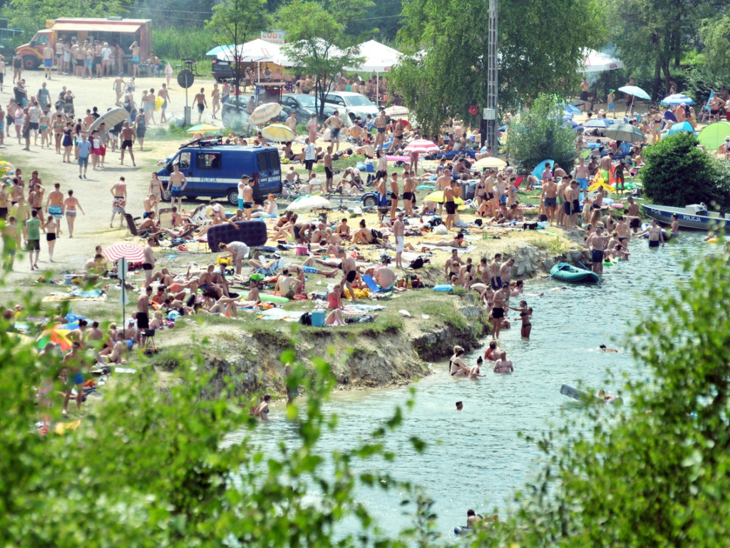 Tysiące osób nad Balatonem w Trzebini – 5.07.2015 r.