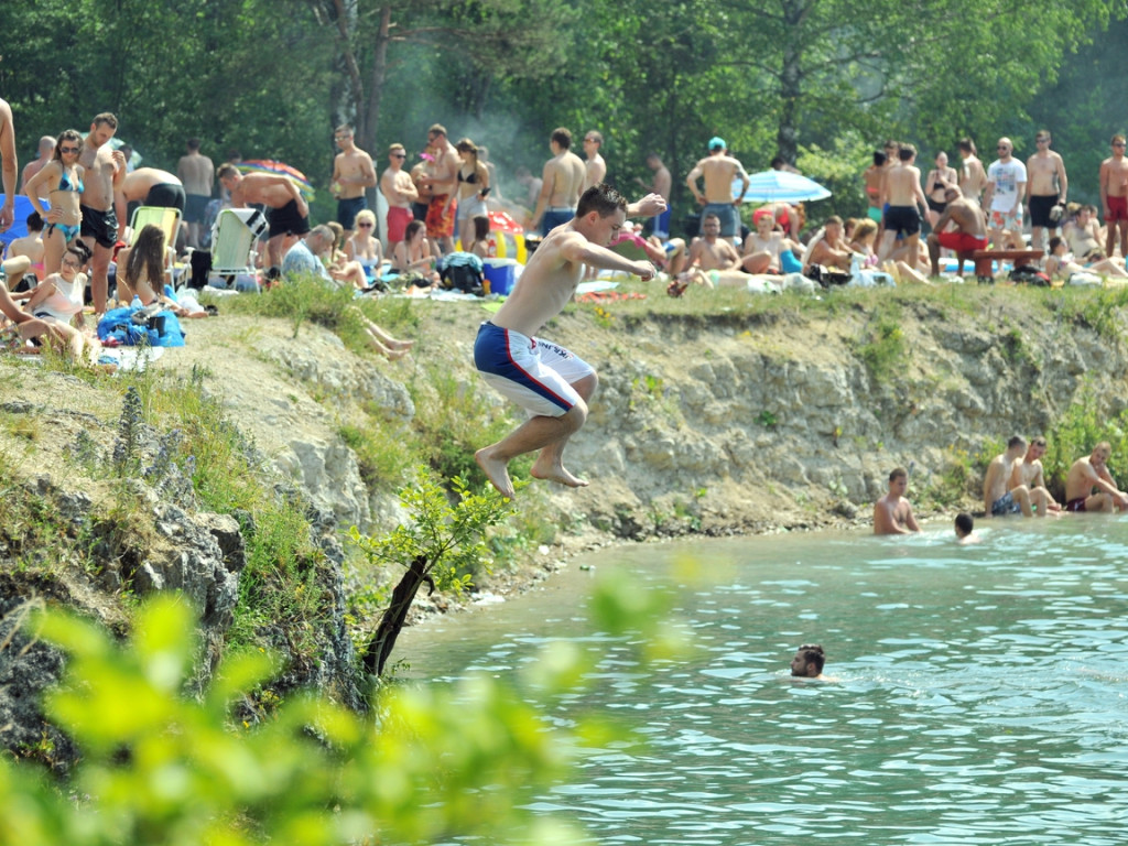 Tysiące osób nad Balatonem w Trzebini – 5.07.2015 r.